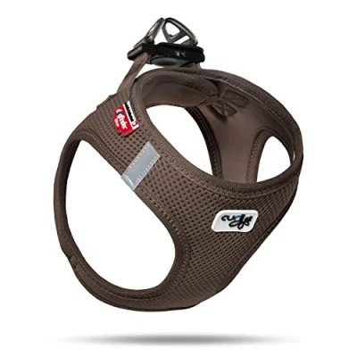 Afbeelding van Curli Air Mesh hondentuig 2XS Bruin