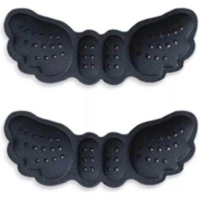 Afbeelding van CHIBAA ZWART Hielbescherming Set van 2 stuks hielkussen Optimaal Comfort Hiel beschermers Tegen Blaren Sneaker blaarstickers Hakken High heels Protection sticker Protectie 6mm dik