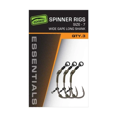 Afbeelding van Fox Edges Spinner Rig Size 7 (3pcs) Karper onderlijnen