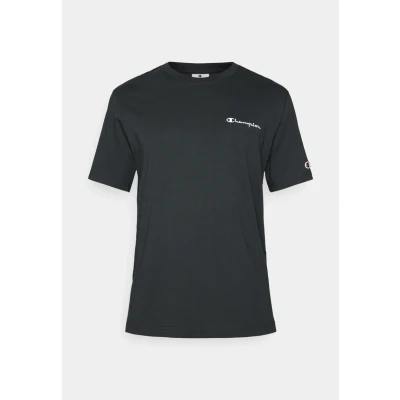 Afbeelding van Champion Icons Contrast Crewneck Tshirt basic, Heren, Maat: XS, Black