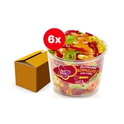Afbeelding van Red Band Winegum Sleutels silo 100 stuks Doos 6
