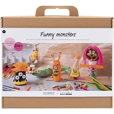 Afbeelding van Creativ Company CC Maxi Creatieve Box Grappige Monsters