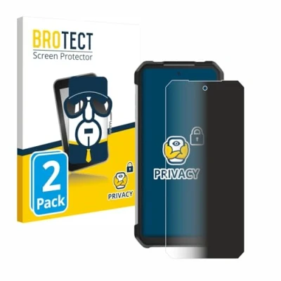 Afbeelding van BROTECT (2 Stuks) Privacy Schermbeschermer voor Unihertz Tank 3 Pro [Anti Spy, Screen Protector, Blue Light Filter]