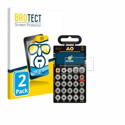 Afbeelding van BROTECT Screenprotector voor Teenage Engineering PO 33 K.O! Folie Beschermfolie transparant (2 Stuks)