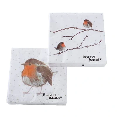 Afbeelding van Boltze Home Servetten Robin