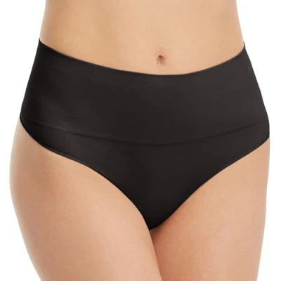Afbeelding van Spanx Shapewear voor dames Everyday Shaping Tummy Control Slipje, zwart, M