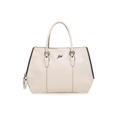 Afbeelding van Gabs Leren Schoudertas Ivette TG Bull + Persiano Black Shoulder Bag Sasso Crème