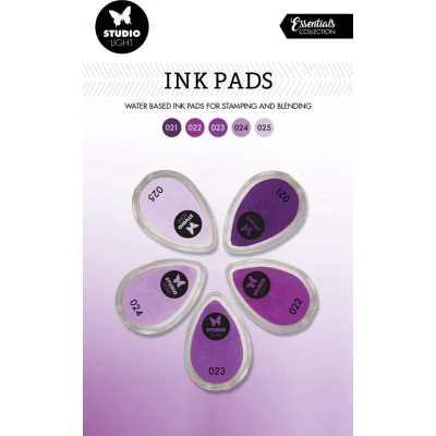 Afbeelding van Studio Light Ink Pads Waterbased Paars tinten SL ES INKP05 215x130mm