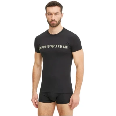 Afbeelding van Emporio Armani CREW NECK Hemd, Heren, Maat: XL, White