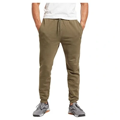 Afbeelding van Reebok Heren Identity Fleece Joggingbroek, Leger Groen/Leger Groen, S