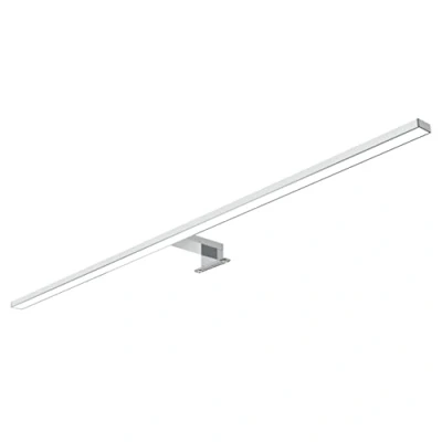 Afbeelding van kalb 100cm LED badkamerlamp spiegellamp 230V, zilvergrijs, warm wit