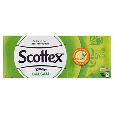 Afbeelding van Kleenex Zakdoeken balsem, 1 verpakking met 10 stuks