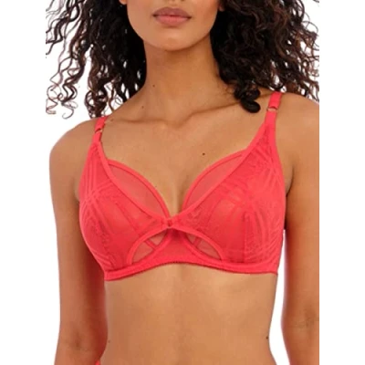 Afbeelding van Freya Dames Fatale Underwire High Apex BH, Chili Rood, 70F