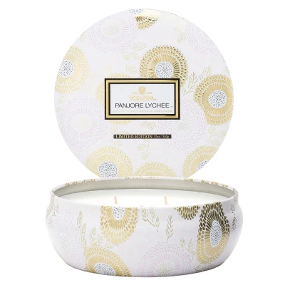 Afbeelding van Voluspa 3 Wick Tin Candle Panjore Lychee 40h