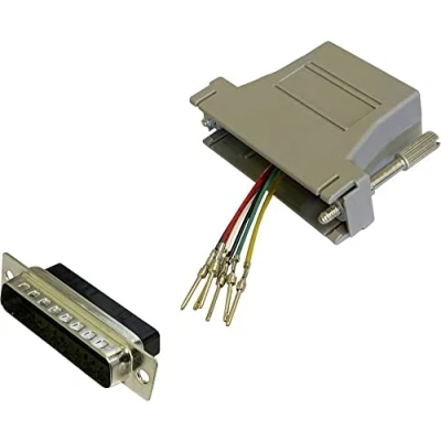 Afbeelding van BKL Electronic 10121127 Adapter D sub stekker 25 polig RJ12 bus 1 stuk(s) Single