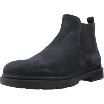Afbeelding van Geox Heren U Andalo A enkellaarzen, Donkerblauw, 40 EU