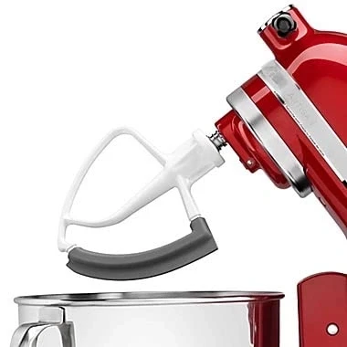 Afbeelding van Flexirroerder 5KFE5T voor KitchenAid keukenmachines met kantelbare motorkop, perfect moeiteloos roeren en mengen van deeg