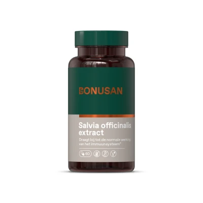 Afbeelding van Bonusan Salvia Officinalis extract Capsules 60CP