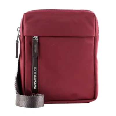 Afbeelding van Mandarina Duck Hunter P10vct31, schoudertas voor dames, 16 x 20 4,5 cm (L H b), rood (rhubarb), 16x20x4.5 W)