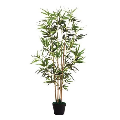 Afbeelding van Kunstplanten PAPERFLOW bamboe, groen, van PE, incl. kunststof pot, H 1600 mm of 1200