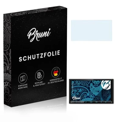 Afbeelding van Bruni Beschermfolie compatibel met Kenwood DMX8021DABS Folie, zonneklaar Schermfolie (2X)