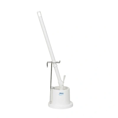 Afbeelding van Vikan Toiletborstel met Houder Wit