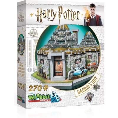 Afbeelding van Wrebbit 3D Puzzel Harry Potter Hagrids Hut (270)
