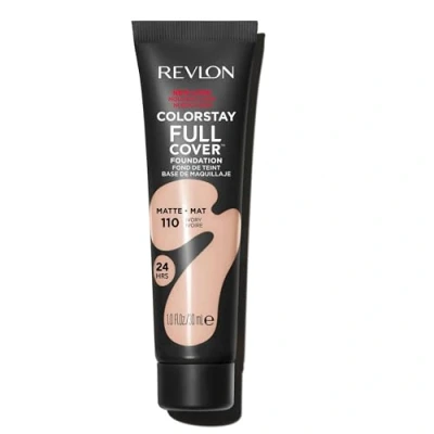 Afbeelding van Revlon Colorstay Full Cover Matte Foundation 110 Ivory (SPF 10)