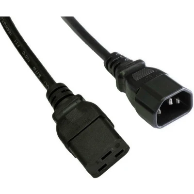 Afbeelding van Akyga AK UP 02 Verlengingsstroomkabel, 1,8 m voor server, UPS zwart
