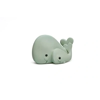 Afbeelding van Lanco natuurlijke rubber speelgoed walvis de teether, volledig gevormd, 0 maanden