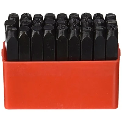Afbeelding van Brüder Mannesmann M 244 06 27 delig Slagletterset Lettergrootte: 6 mm