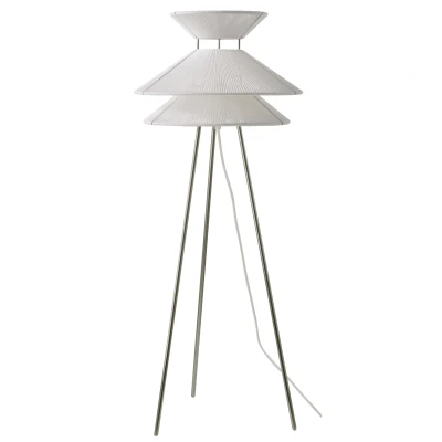 Afbeelding van Kiku vloerlamp White