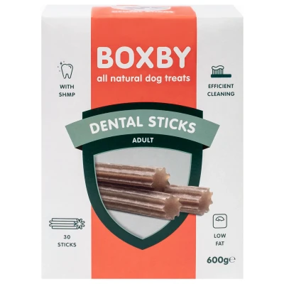 Afbeelding van Boxby Dental Sticks Adult Medium Monthpack Hondensnacks Kip 600 g 30 stuks