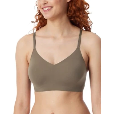Afbeelding van Schiesser Bustier voor dames met pads onzichtbare zachte sportbeha, Taupe_181766, 36
