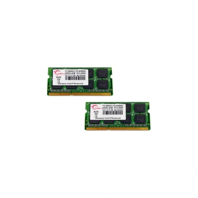 Afbeelding van G.Skill DDR3 SODIMM Standard 2x4GB 1066MHz [F3 8500CL7D 8GBSQ]