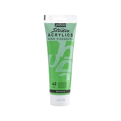 Afbeelding van Pébéo acryl fijne studio kunststoffen meerlaagse verf voor je creativiteit acrylverf Siena Natural 250 ml