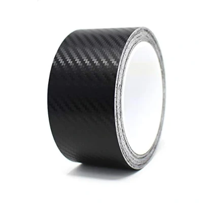 Afbeelding van 10 Meter sierstrips Auto Motorfiets Boot Model exterieur maken kleur selectie Finest Folia Decoratieve Strips Side Zelfklevende Waterdichte (40mm breedte, Carbon black)