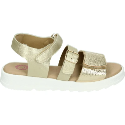 Afbeelding van Develab 44718 MeisjesSandalenKindersandalen Kleur: Metallics Maat: 38