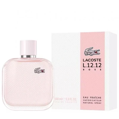 Afbeelding van Lacoste eau de L.12.12 Rose Fraiche toilette spray 100 ml