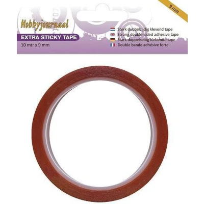 Afbeelding van Hobbyjournaal Extra Sticky Tape 9 mm
