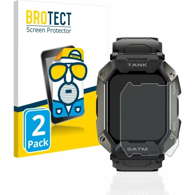 Afbeelding van BROTECT Antireflecterende schermbeschermer mat, Smartwatch beschermfolie, Transparant