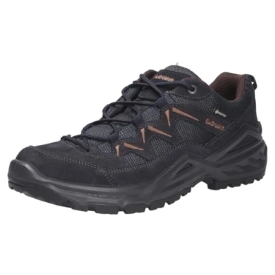 Afbeelding van Lowa Sirkos EVO Outdoorschoenen, Heren, Maat: 42, Navy braun Leer en textiel