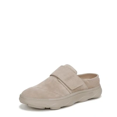 Afbeelding van Vionic Pantoffels, Dames, Maat: 39, Cobblestone beige suede Veloursleer