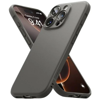 Afbeelding van Ringke Onyx Compatibel met iPhone 16 Pro Max Case Robuust Phone Cover Duurzaam Schokbestendig TPU Hoesje Gray
