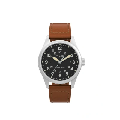 Afbeelding van Timex Watch TW2V00200, bruin, Riemen.