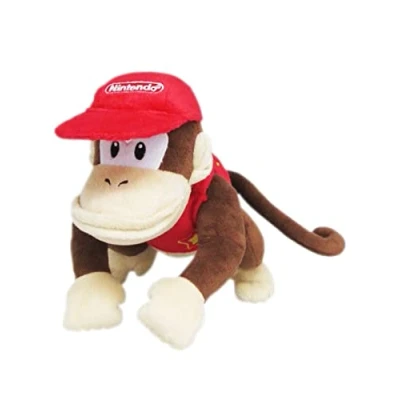 Afbeelding van Sanei Diddy Kong pluche, 75DDK012, meerkleurig