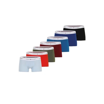 Afbeelding van Tommy Hilfiger Signature Trunk 7 PACK Onderbroeken multicoloured, Heren, Maat: Small, Multi coloured