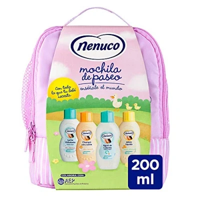 Afbeelding van Nenuco Set met 4 varianten + Roze Tas