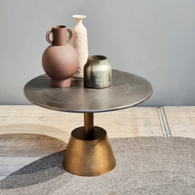 Afbeelding van Kian Sidetable Goud Zilver