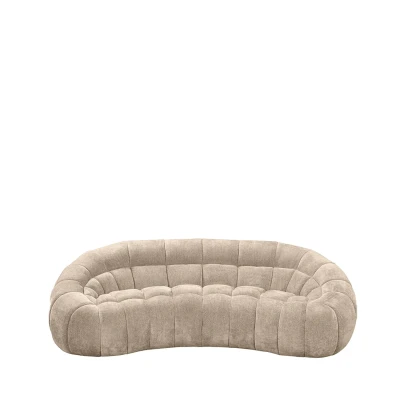 Afbeelding van Label51 Cloud 3 zitsbank clay Stof